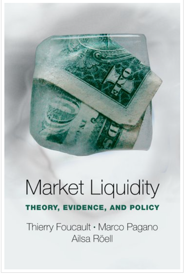 Image of book cover. $1 bill inside a cube of ice. 