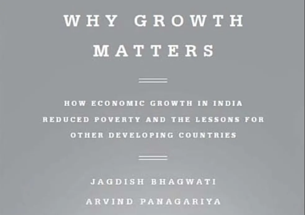Image of book cover. Picture of an area in India with a boy and construction truck